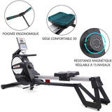 YOLEO Roeitrainer, Indoor Roeitrainer, magnetisch remsysteem