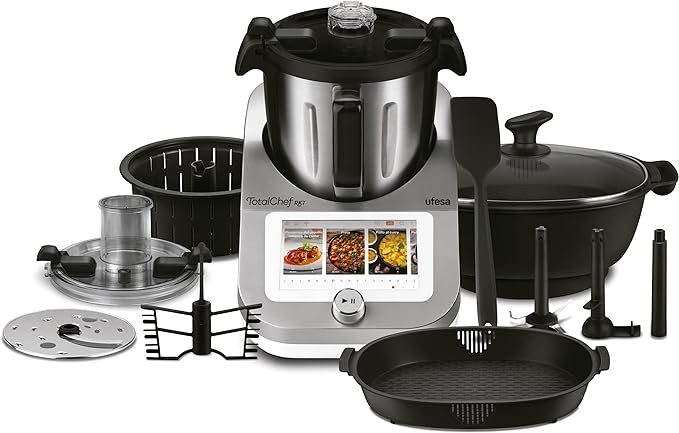 Ufesa TotalChef RK7 multifunctionele keukenmachine Intelligent, WIFI, 30 functies