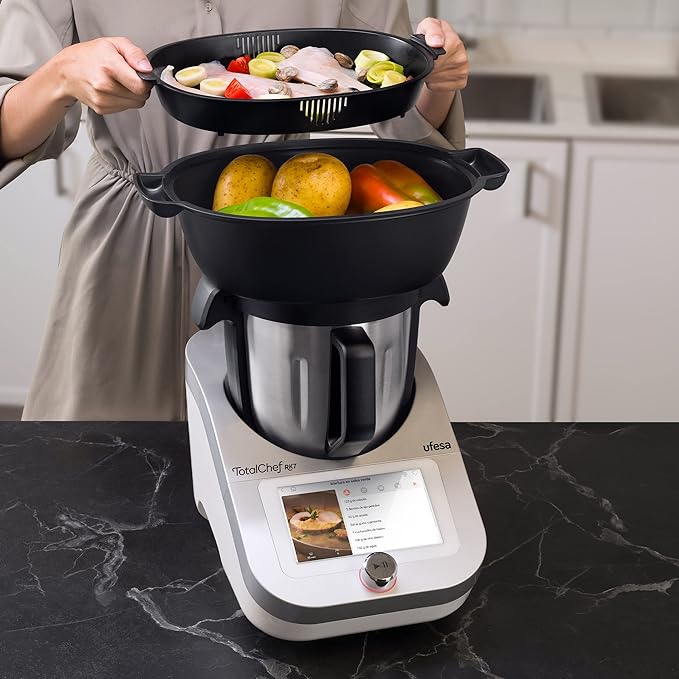 Ufesa TotalChef RK7 multifunctionele keukenmachine Intelligent, WIFI, 30 functies