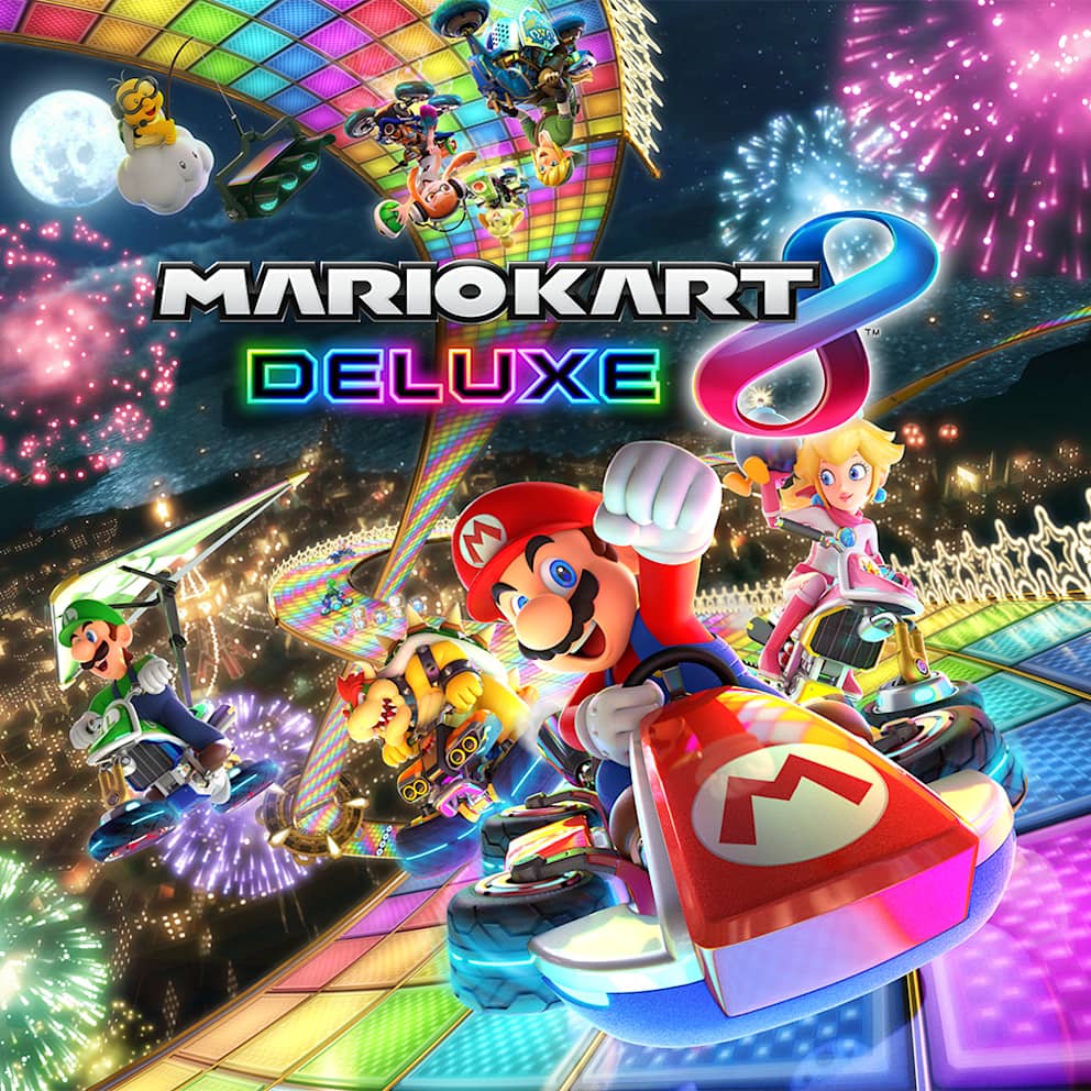 Nintendo Switch – OLED-model (wit) + Mario Kart 8 Deluxe + Nintendo Switch Online – Individueel lidmaatschap van 12 maanden (365 dagen)