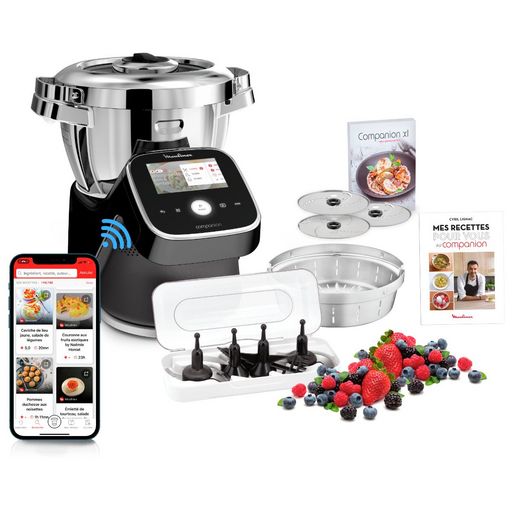 MOULINEX Keukenmachine I Companion Touch Pro XL Zwart HF93D810