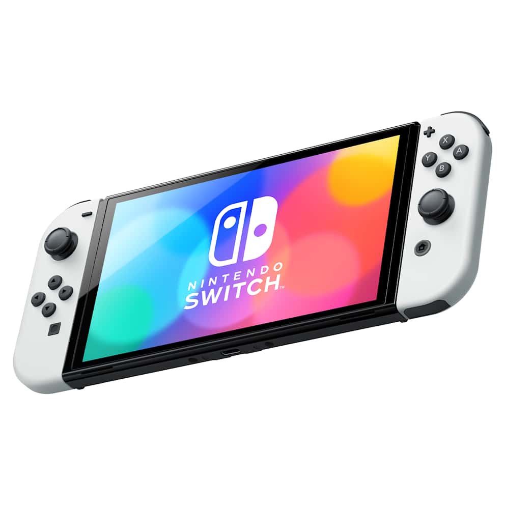 Nintendo Switch – OLED-model (wit) + Mario Kart 8 Deluxe + Nintendo Switch Online – Individueel lidmaatschap van 12 maanden (365 dagen)